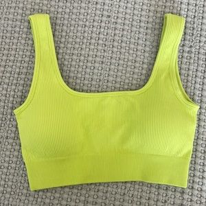 Neon Sports Bra Top